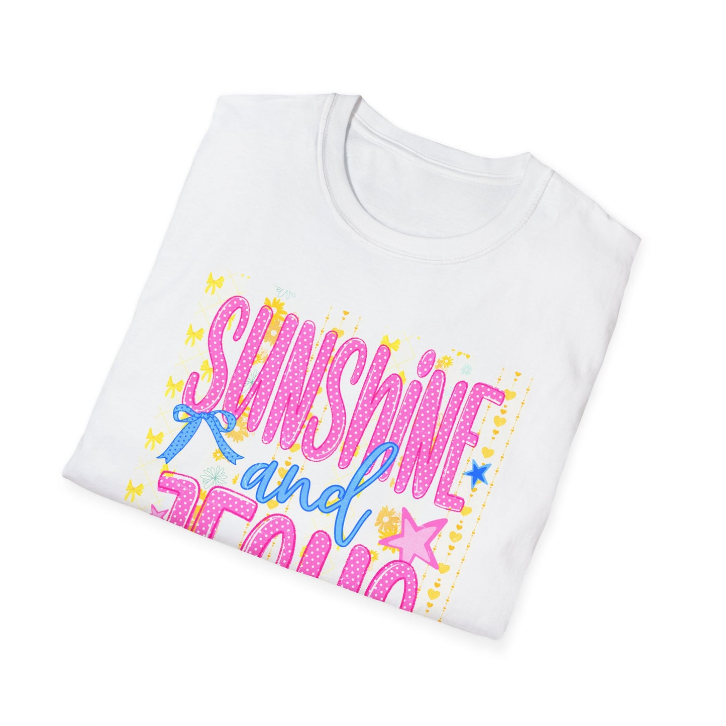 Sunshine and Jesus T-Shirt — Bright Christian Faith Tee