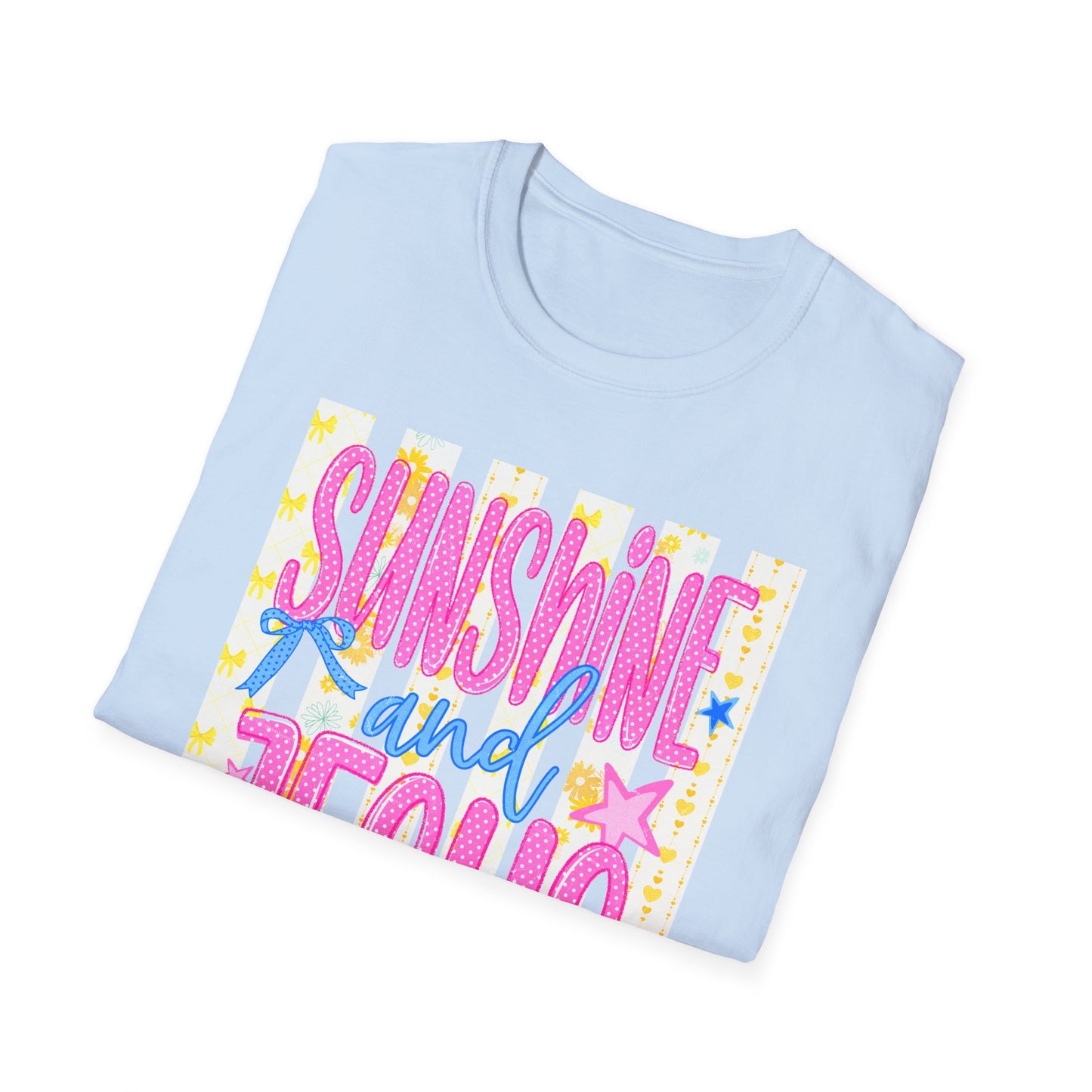 Sunshine and Jesus T-Shirt — Bright Christian Faith Tee
