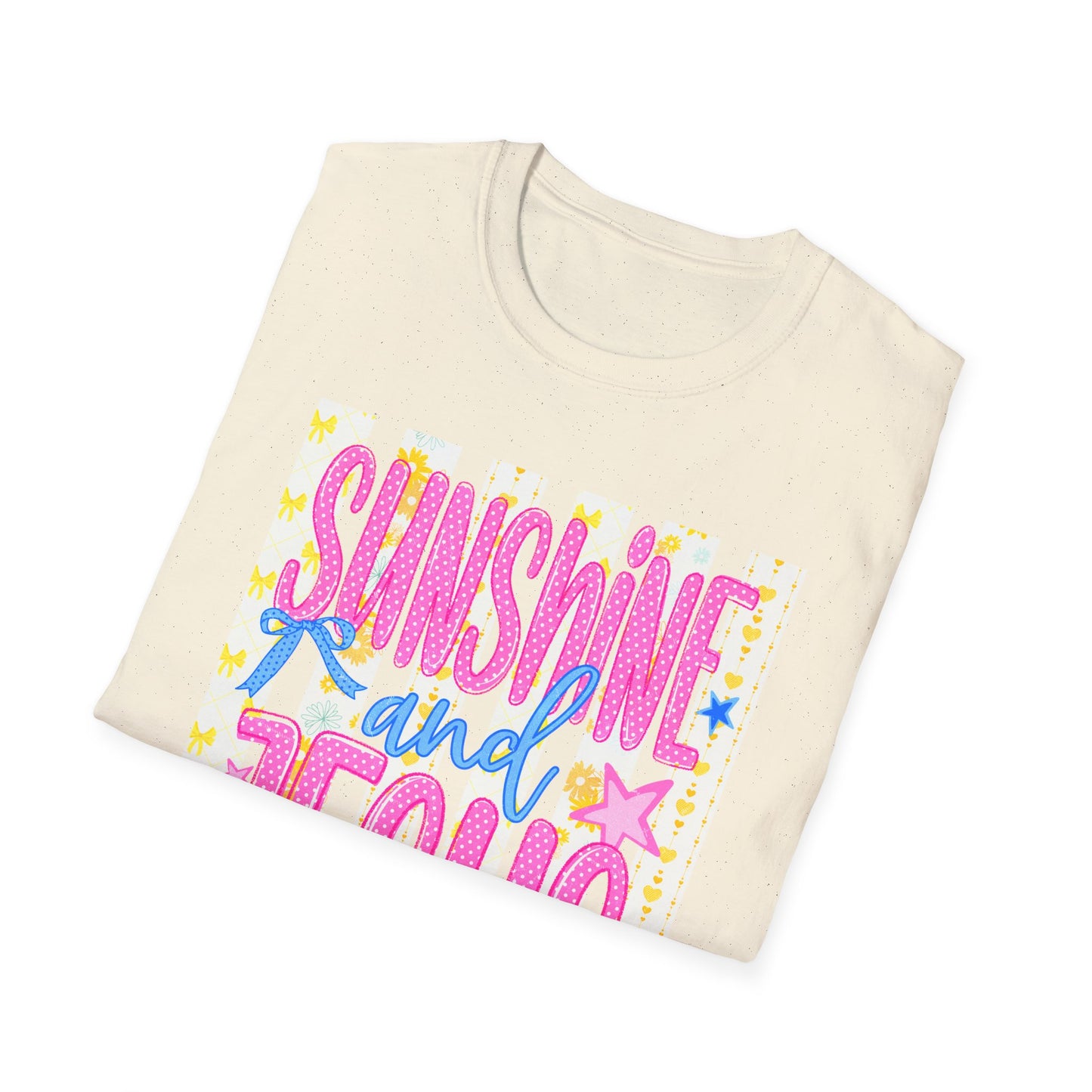 Sunshine and Jesus T-Shirt — Bright Christian Faith Tee
