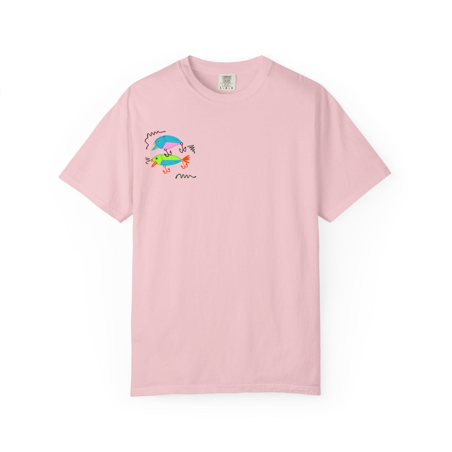 Goin' Fishin' In The Dark T-Shirt — Colorful Fishing Quote Tee